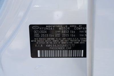 2025 Hyundai Sonata SEL