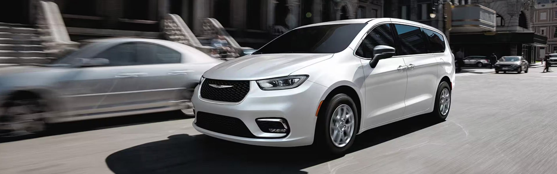 Red Chrysler Pacifica