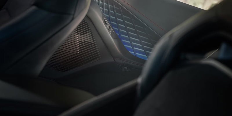 Dodge Charger interior detail