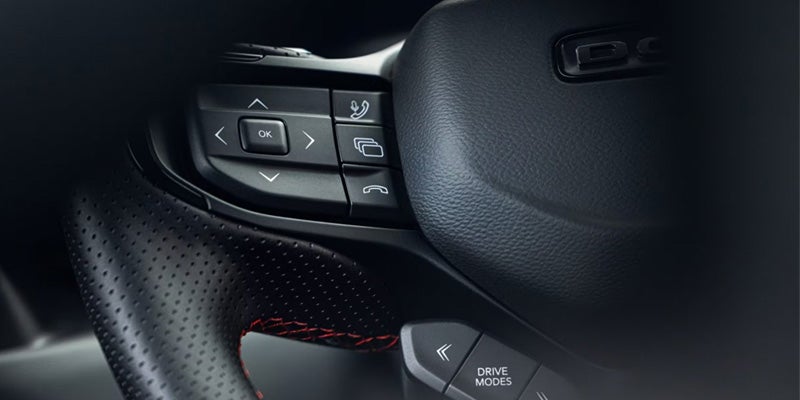 Dodge Charger steering wheel controls