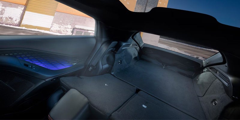 Dodge Charger rear seats