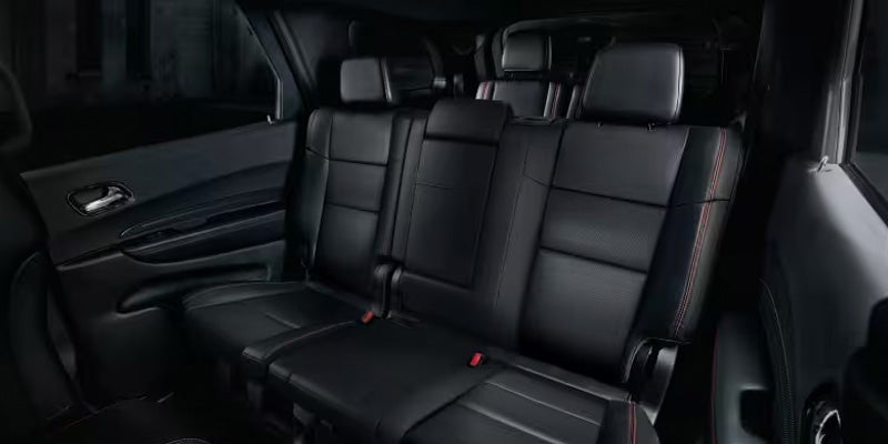 Dodge Durango rear seats interior