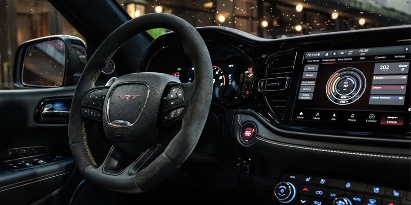 Dodge Durango front seats interior