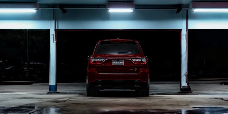 Dodge Durango dashboard and steering wheel
