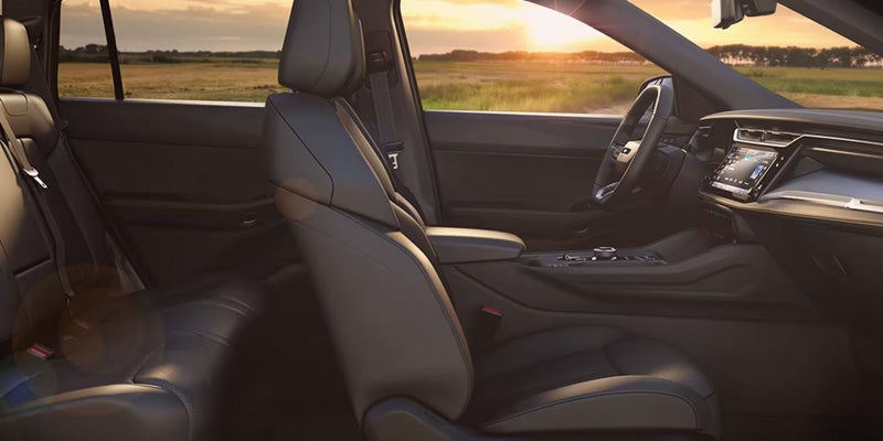 Jeep Cherokee front seats interior