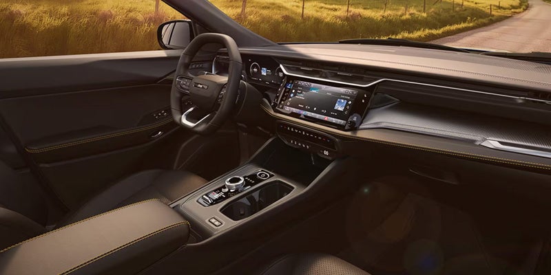 Jeep Cherokee cockpit interior
