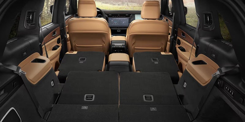 Jeep Grand Cherokee spacious rear seating