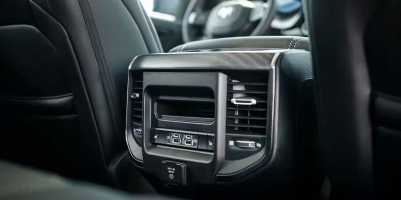 RAM 1500 center console storage