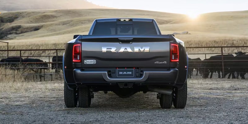 RAM 3500 rear exterior view